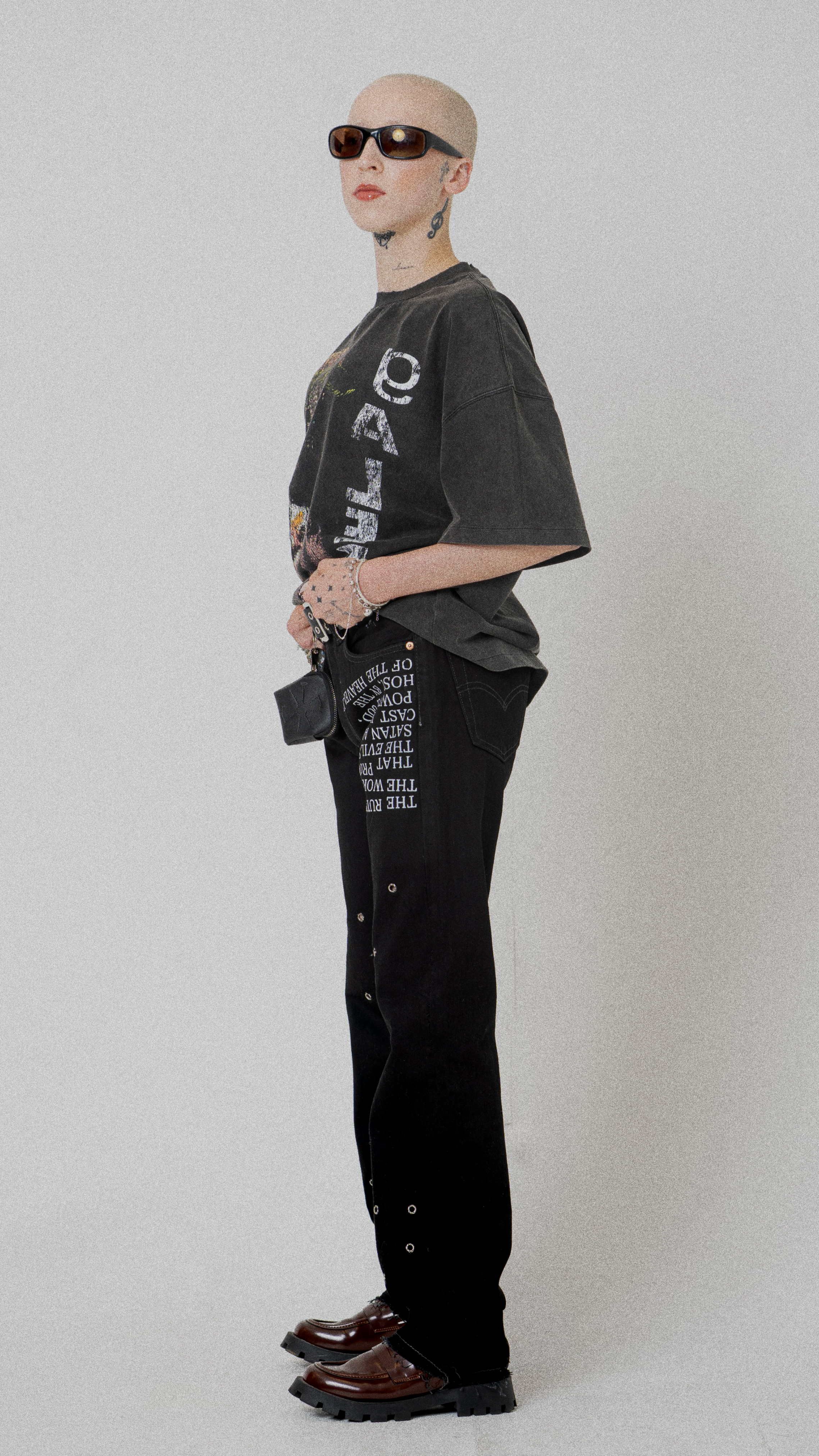 Saint Michael prayer denim