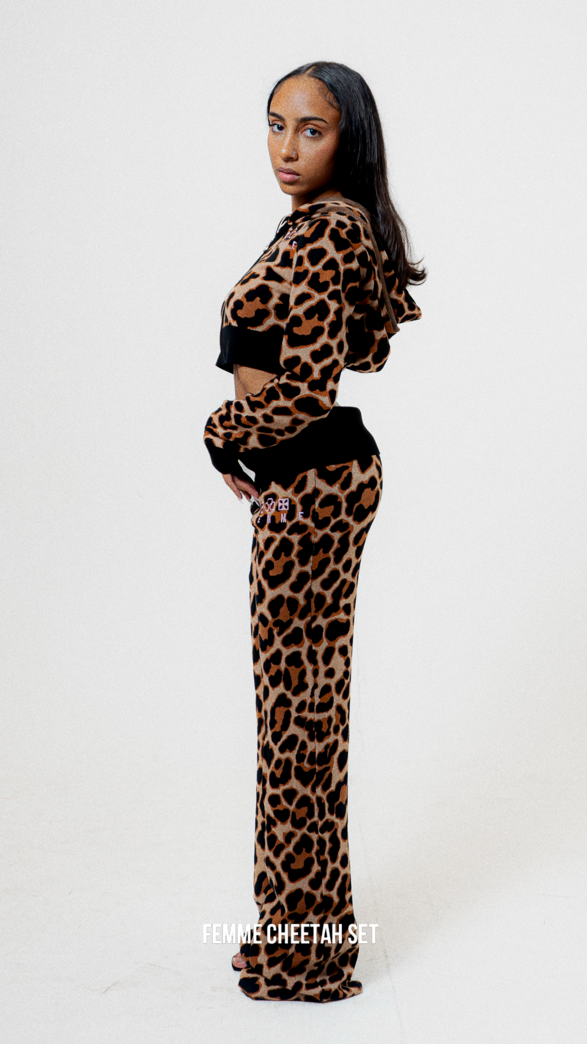 Femme Cheetah Set