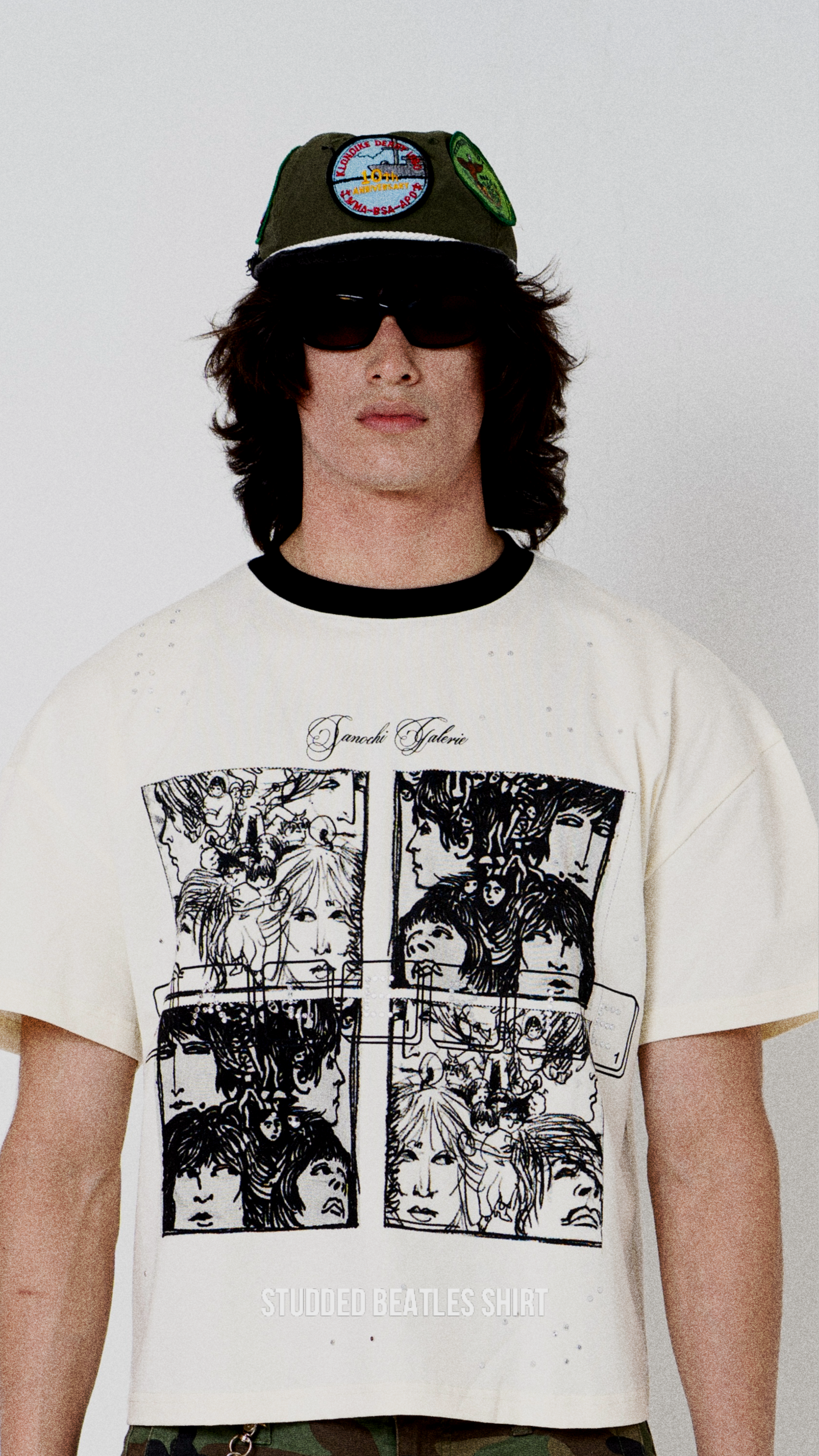 Beatles studded shirt