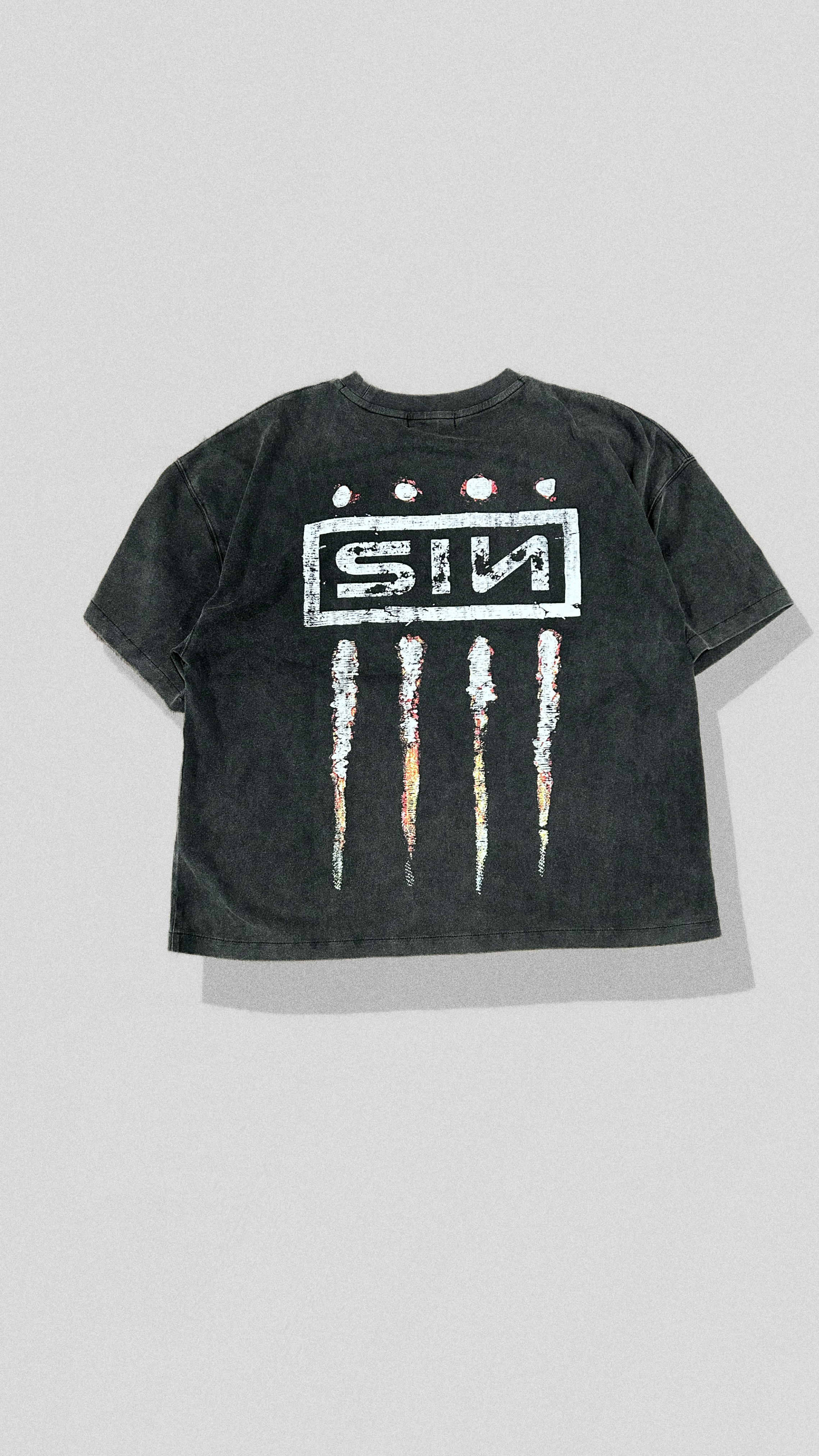 Sin band tee