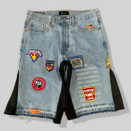 Boy Scout shorts blue v4
