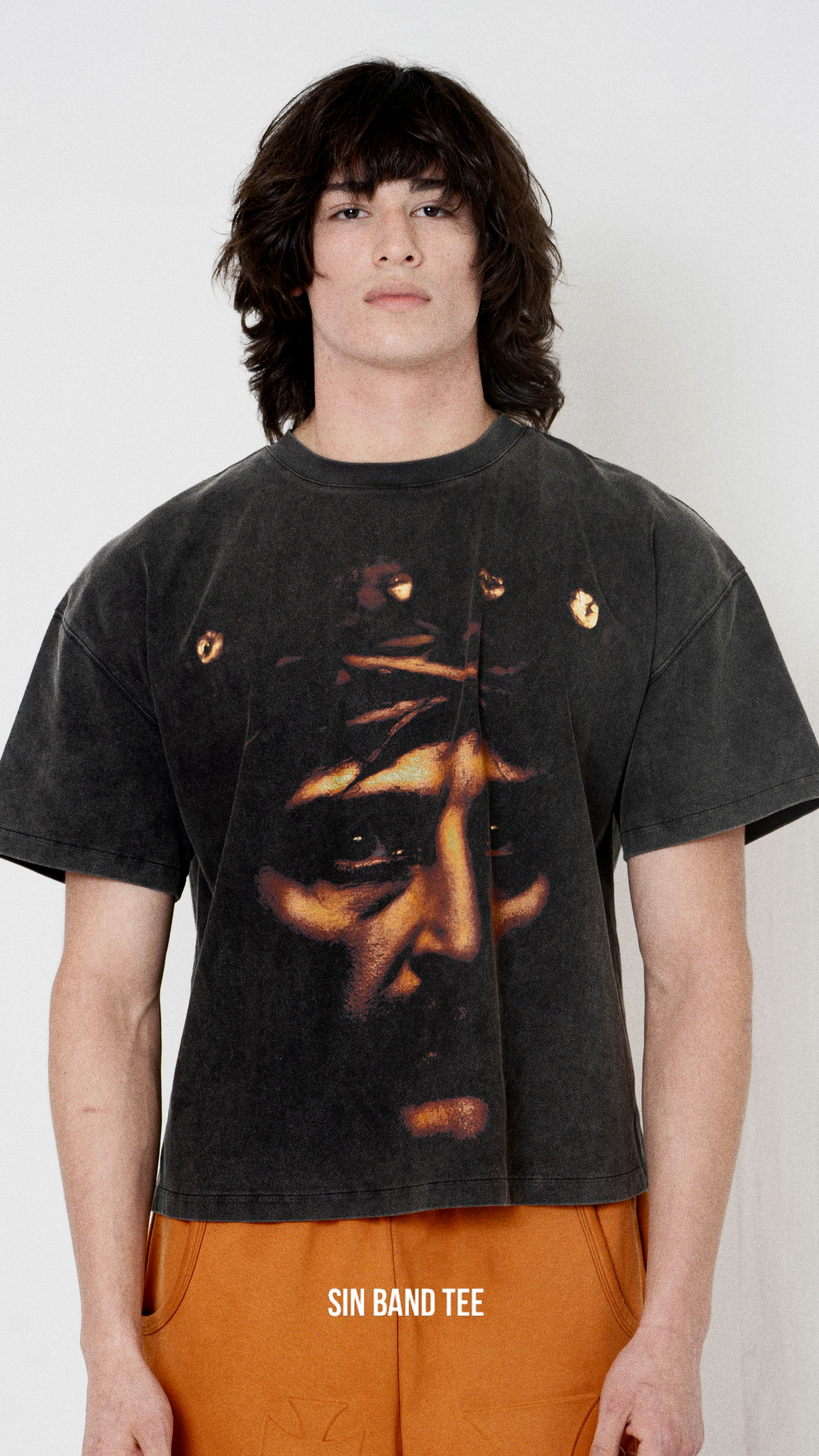 Sin band tee