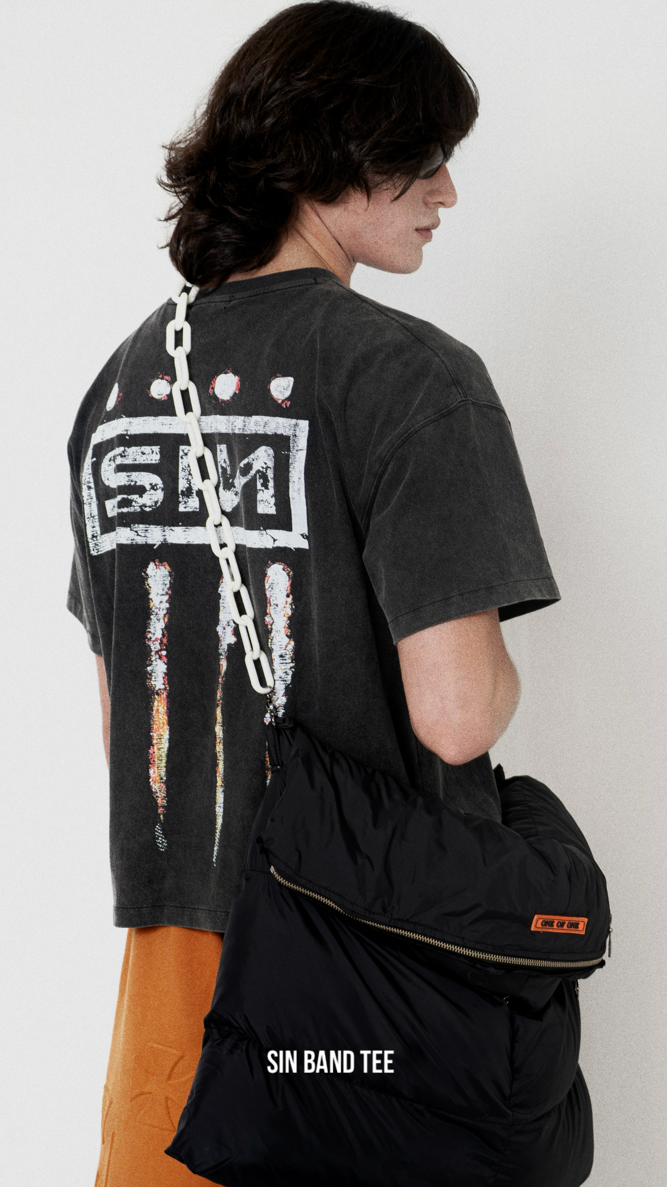 Sin band tee