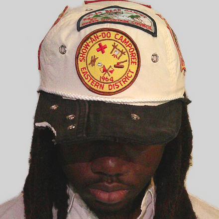 Boy Scout hat white