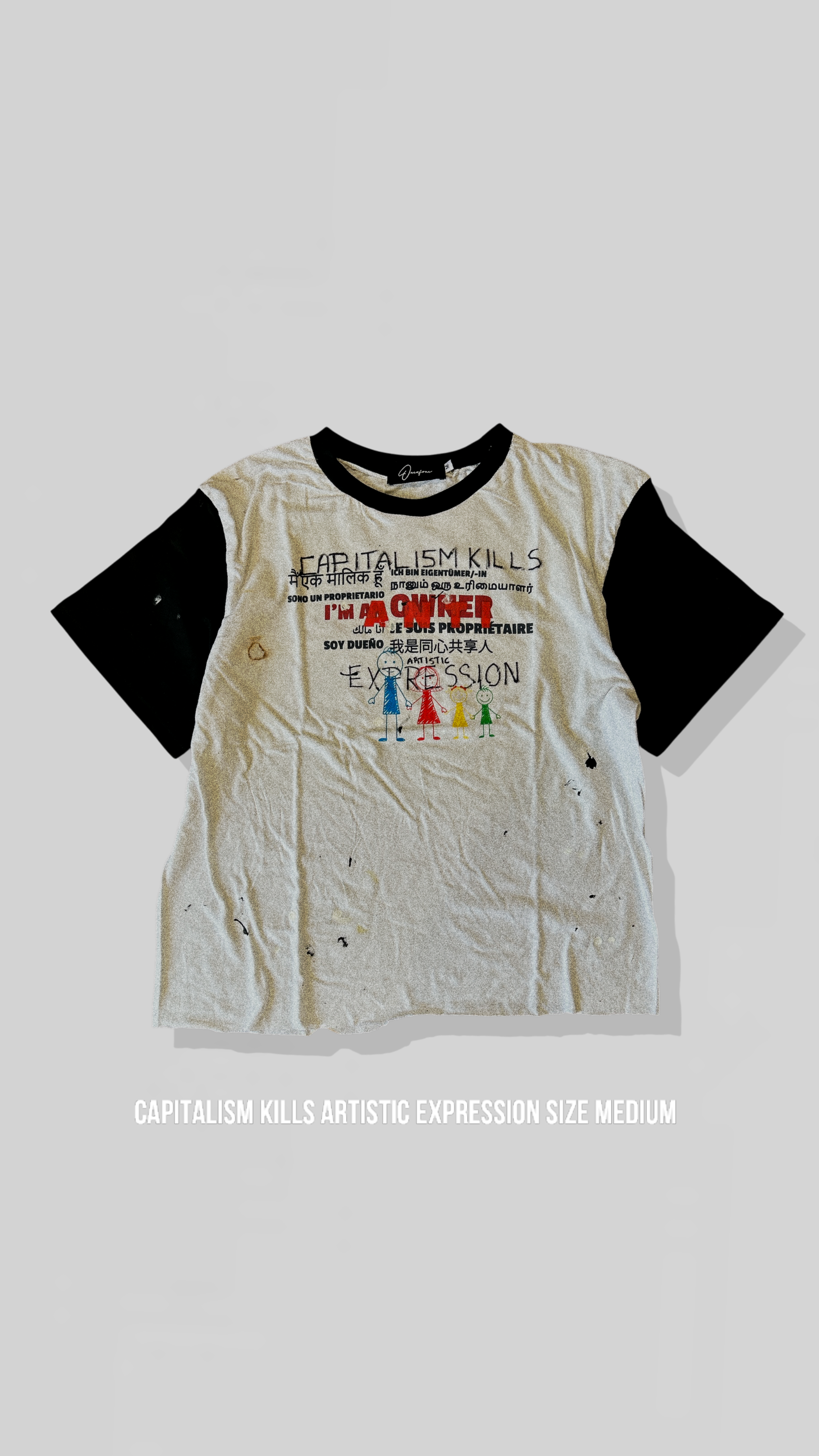 Capitalism kills artistic expression