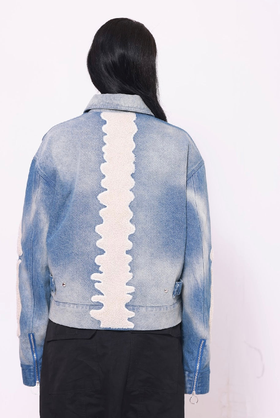 Bone denim jacket