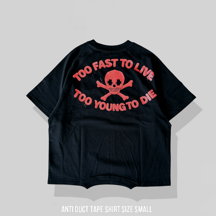 Anti duct tape upside down tee