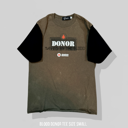 Blood donor tee