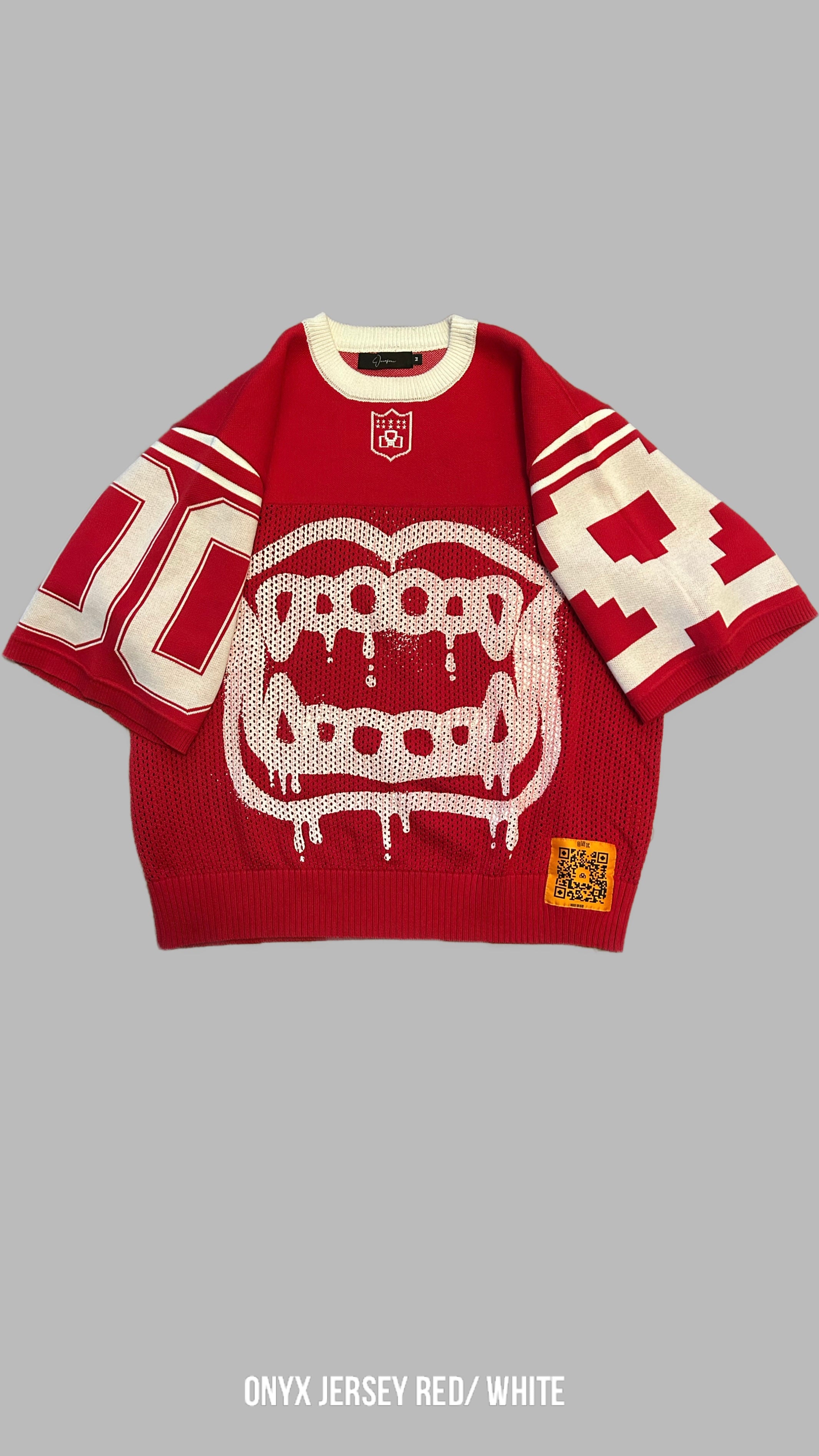 Red/ white onyx Jersey