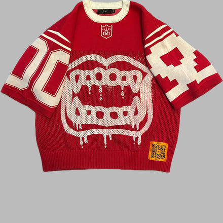 Red/ white onyx Jersey