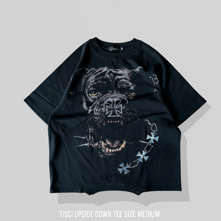 Tisci upside down tee size medium