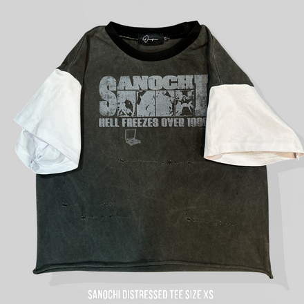 SANOCHI ringer tee