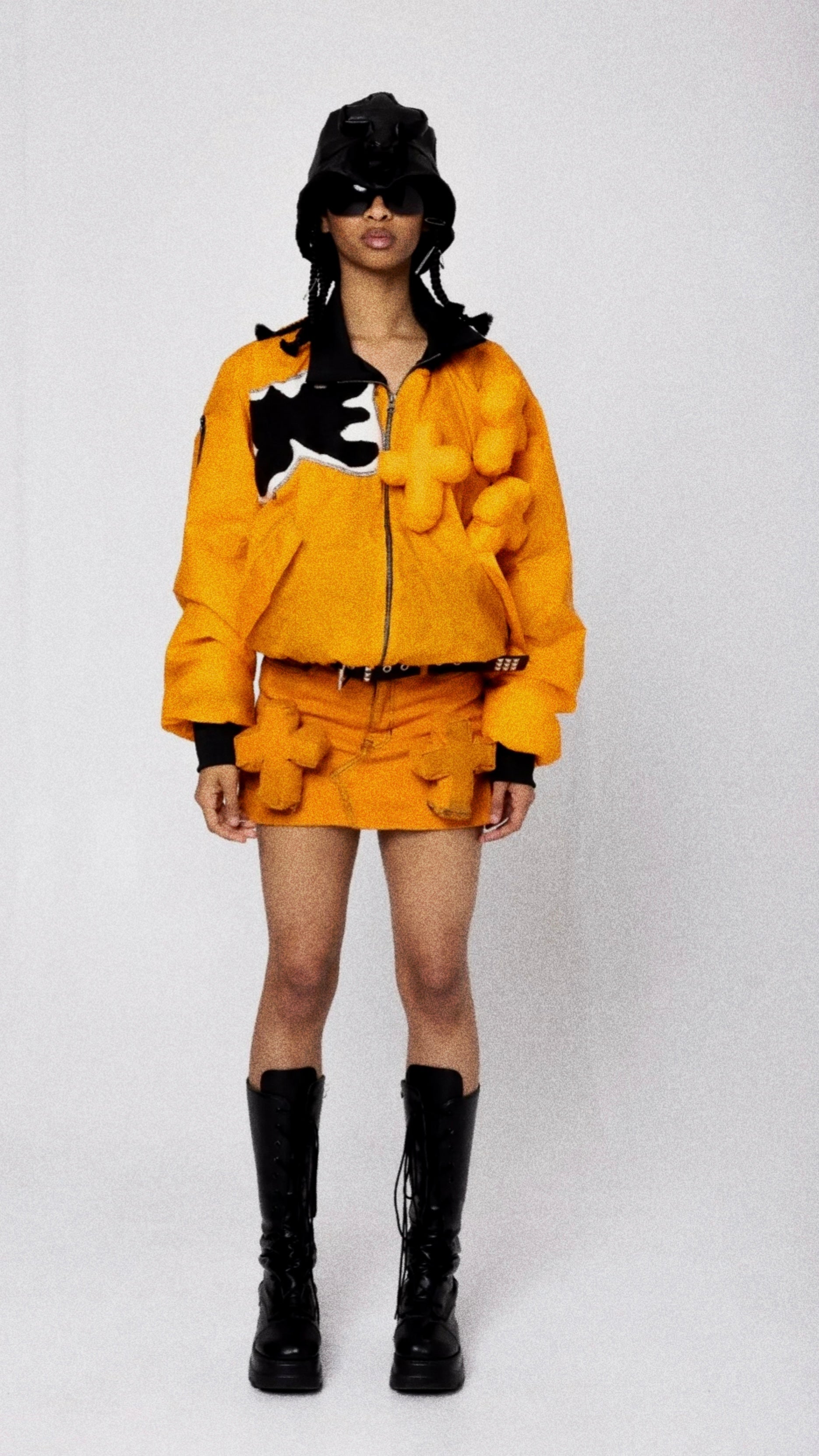 cross bomber orange