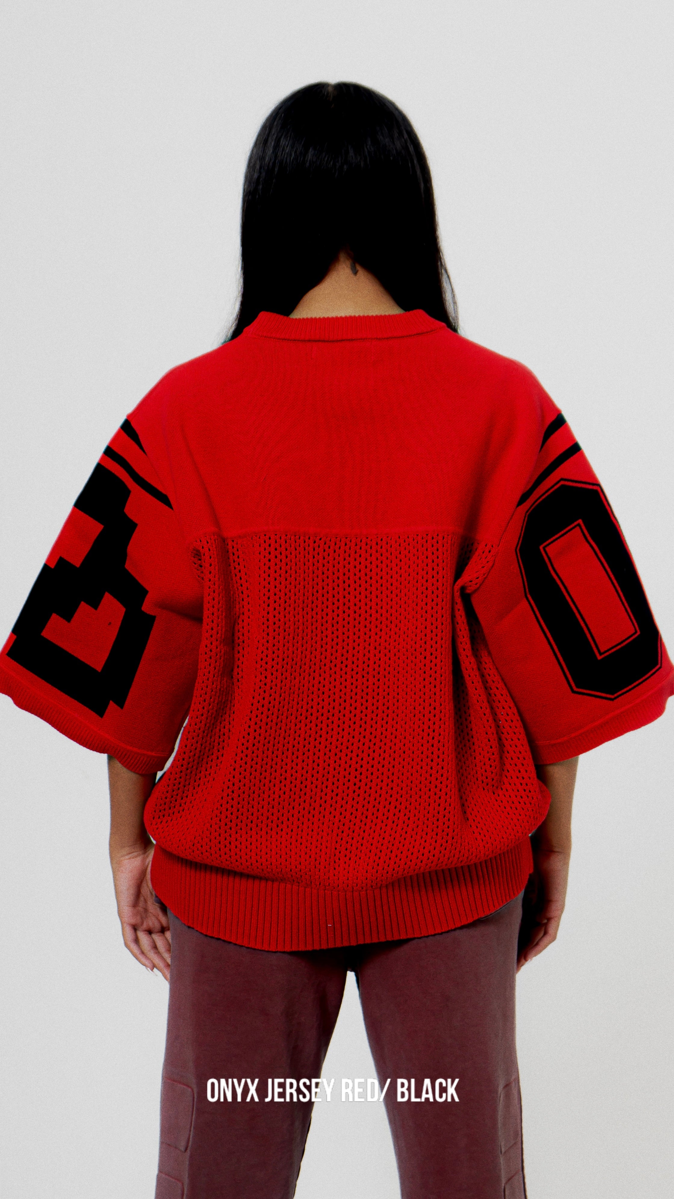 Red/ black onyx Jersey