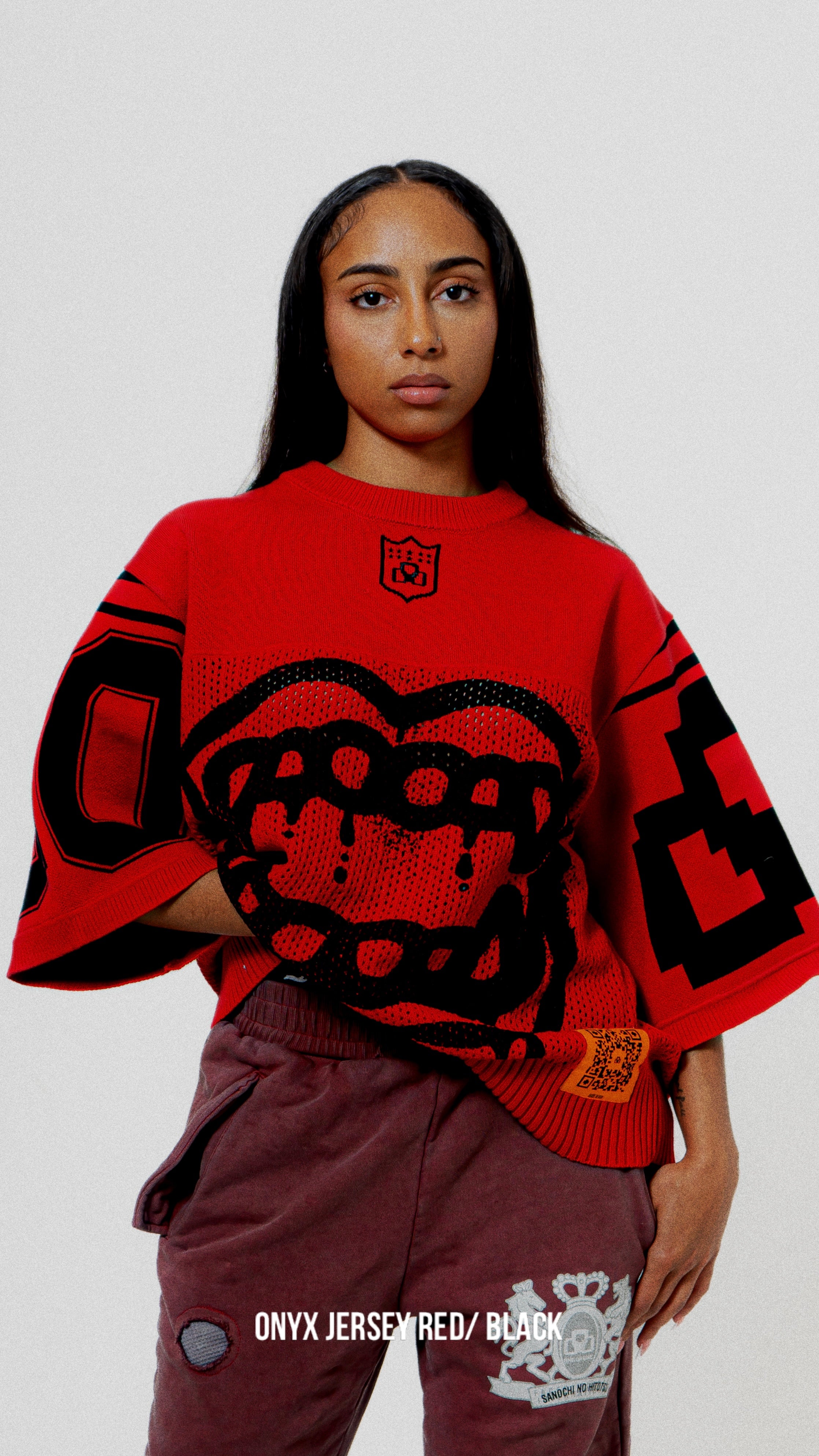 Red/ black onyx Jersey