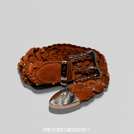 Erin studded belt