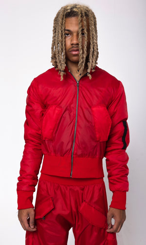 Faith bomber red